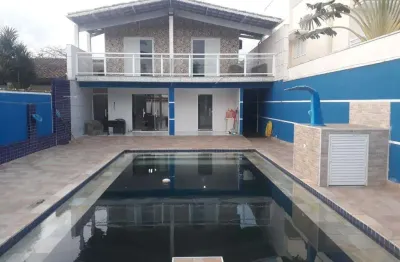 Casa para venda em itanhaém, cibratel 1, 5 dormitórios, 1 suíte, 4 banheiros, 4 vagas