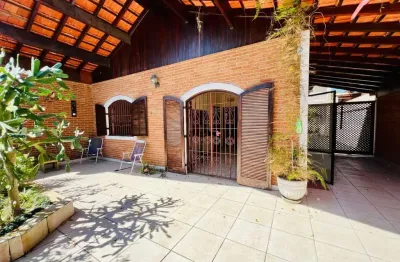 Casa para venda em itanhaém, balneário gaivotas, 3 dormitórios, 1 suíte, 2 banheiros, 1 vaga