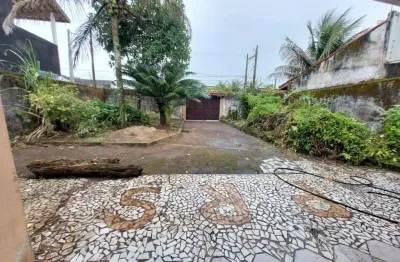 Casa para venda em itanhaém, umuarama, 2 dormitórios, 1 banheiro, 6 vagas