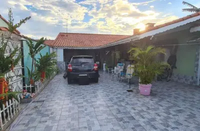 Casa para venda em itanhaém, santa terezinha, 3 dormitórios, 1 suíte, 2 banheiros