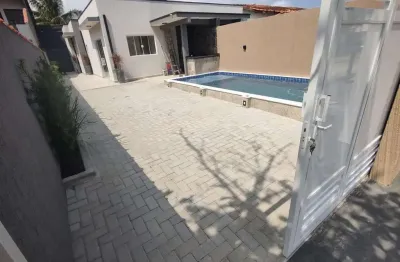 Casa para venda em itanhaém, grandesp, 2 dormitórios, 1 suíte, 1 banheiro, 3 vagas