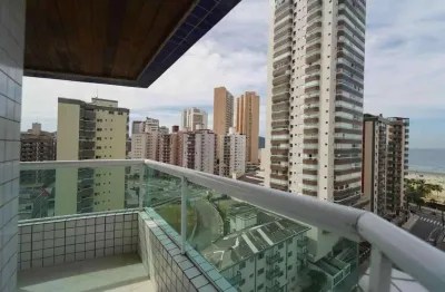 Apartamento para venda em praia grande, guilhermina, 3 dormitórios, 3 suítes, 1 banheiro, 2 vagas