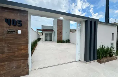 Casa para venda em itanhaém, cibratel 2, 2 dormitórios, 1 suíte, 1 banheiro, 2 vagas