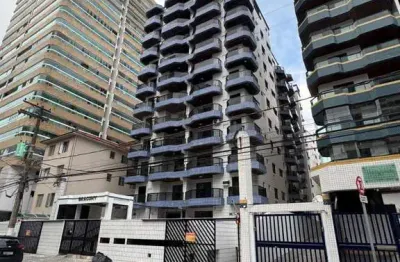 Apartamento para venda em praia grande, guilhermina, 1 dormitório, 1 banheiro, 1 vaga