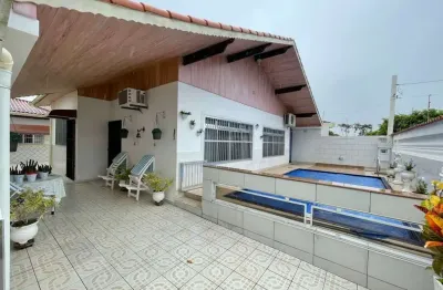 Casa para venda em itanhaém, jardim suarão, 3 dormitórios, 1 suíte, 1 banheiro, 2 vagas