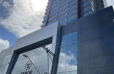 Sala comercial para venda em praia grande, boqueirão, 1 banheiro, 1 vaga