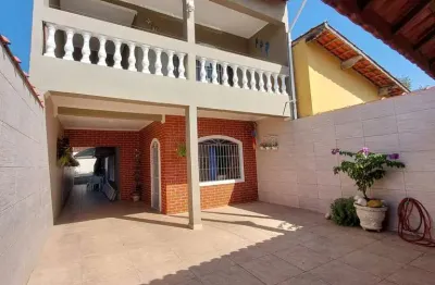 Casa para venda em mongaguá, florida mirim, 3 dormitórios, 1 suíte, 2 banheiros, 2 vagas