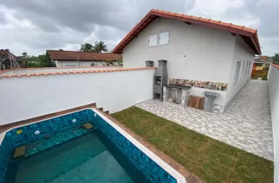 Casa para venda em itanhaém, balneário gaivotas, 2 dormitórios, 1 suíte, 1 banheiro, 1 vaga
