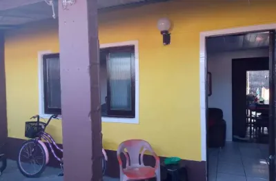 Casa para venda em itanhaém, corumbá, 2 dormitórios, 1 banheiro, 2 vagas