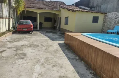 Casa para venda em itanhaém, balneário gaivotas, 2 dormitórios, 2 banheiros, 5 vagas