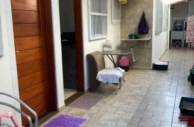 Casa para venda em itanhaém, corumbá, 2 dormitórios, 1 banheiro, 1 vaga