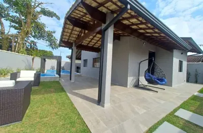 Casa para venda em itanhaém, loty, 3 dormitórios, 1 suíte, 2 banheiros, 2 vagas