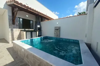 Casa para venda em itanhaém, loty, 2 dormitórios, 1 suíte, 1 banheiro, 1 vaga