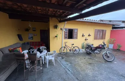 Casa para venda em itanhaém, corumbá, 2 dormitórios, 2 banheiros, 1 vaga