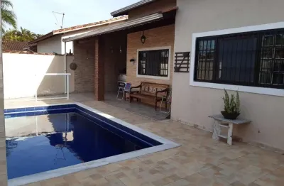 Casa para venda em itanhaém, bopiranga, 3 dormitórios, 2 suítes, 3 banheiros, 4 vagas