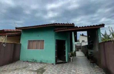 Casa para venda em itanhaém, bopiranga, 3 dormitórios, 1 suíte, 1 banheiro, 2 vagas