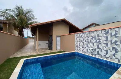 Casa para venda em itanhaém, jamaica, 2 dormitórios, 1 suíte, 1 banheiro, 1 vaga