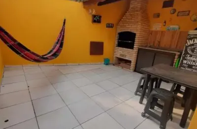 Casa para venda em itanhaém, balneário gaivotas, 2 dormitórios, 1 banheiro, 1 vaga