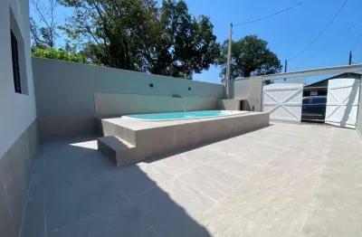 Casa para venda em mongaguá, florida mirim, 2 dormitórios, 1 suíte, 1 banheiro, 2 vagas