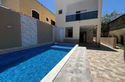 Casa em condomínio para venda em itanhaém, jardim suarão (praia), 3 dormitórios, 1 suíte, 1 banheiro, 2 vagas