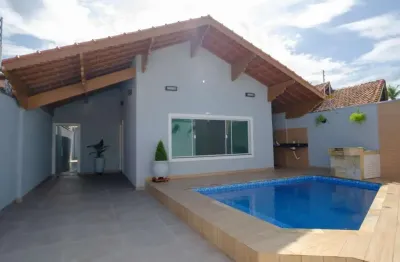 Casa para Venda em Praia Grande, Solemar, 3 dormitórios, 1 suíte, 1 banheiro, 3 vagas