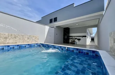 Casa para Venda em Mongaguá, Oceanópolis, 2 dormitórios, 1 suíte, 1 banheiro, 2 vagas