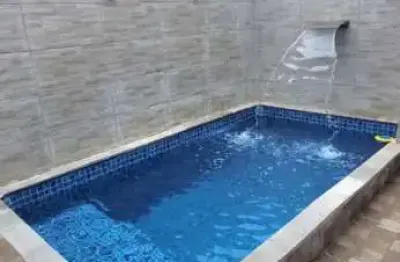 Casa para Venda em Mongaguá, Jussara, 2 dormitórios, 1 suíte, 1 banheiro, 2 vagas