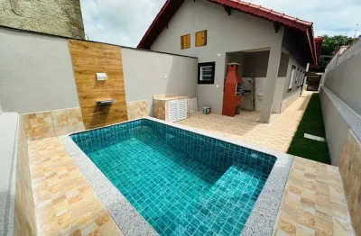 Casa para Venda em Itanhaém, Verde Mar, 2 dormitórios, 1 suíte, 1 banheiro, 2 vagas