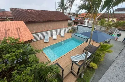 Casa para Venda em Itanhaém, Cibratel II, 4 dormitórios, 3 suítes, 1 banheiro, 6 vagas