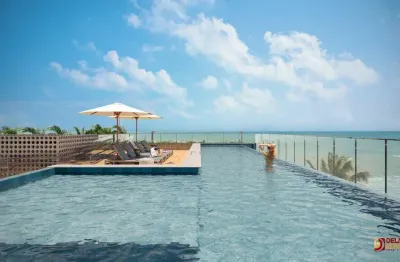 Apartamento com 3 quartos à venda na oceano atlântico, 554, camboinha, cabedelo por r$ 1.350.000