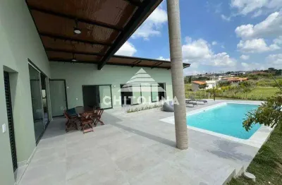 Casa nova - térrea mobiliada com piscina no loteamento nova sarapuí – conforto e lazer em um só lugar!