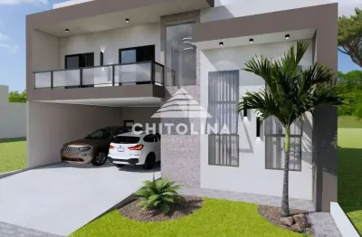 Seu novo lar: sobrado novo de alto padrão com 4 suítes e piscina tipo spa no golden ville