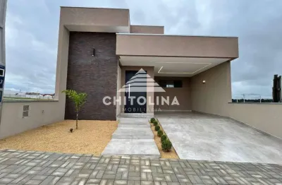 Casa com 3 dormitórios à venda, 105 m² por r$ 489.000 - residencial tivoll - itapetininga/sp