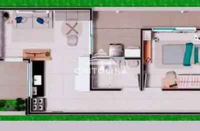 Casa com 2 dormitórios à venda, 53 m² por r$ 230.000,00 - jardim monte santo - itapetininga/sp