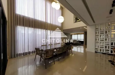 Sobrado padrão em boa localização!! - parte superior com 3 dormitórios sendo todas suítes com ar condicionado e uma com closet, sala de tv, e duas var