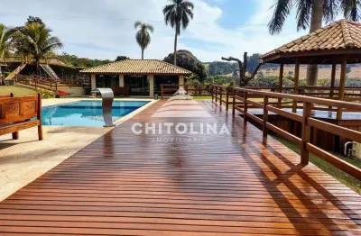 Linda chácara particular frente para represa de jurumirim, 78000 m² - centro - itaí/sp