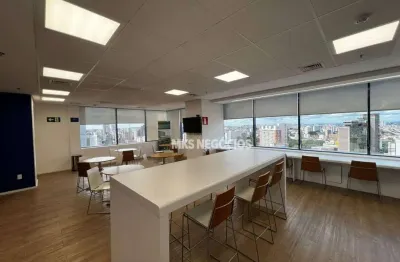 Andar corporativo para alugar, 530 m² por r$ 103.402,58/mês - funcionários - belo horizonte/mg