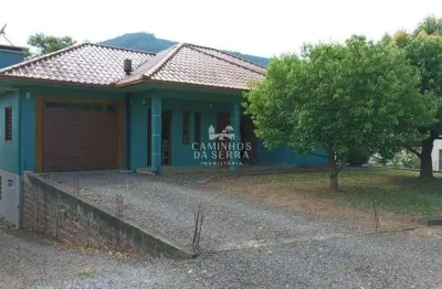 Casa semi-mobiliada com 3 dormitórios à venda, bairro esperança - picada café/rs