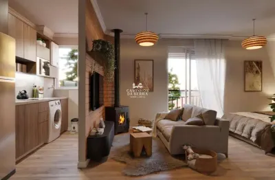 Apartamento com 1 quarto à venda na Avenida Bohmen, Pousada da Neve, Nova Petrópolis