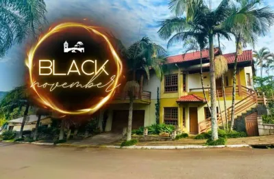 Casa de esquina com 5 quartos no bairro bela vista, em picada café-rs