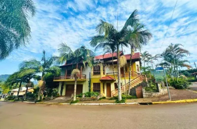 Casa de esquina com 5 quartos no bairro bela vista, em picada café-rs