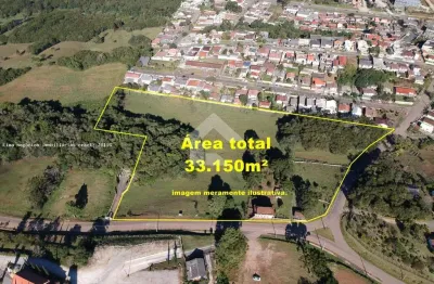 Terreno à venda na Rua Professora Lia Garbacio, 580, Centro, Campo Magro