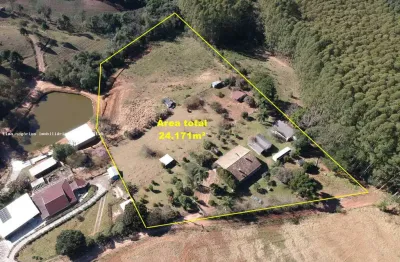 Chácara para venda em campo largo, santa nely, 4 dormitórios, 1 suíte, 2 banheiros, 3 vagas