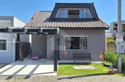 Casa em condomínio para venda em campo largo, vila glória, 3 dormitórios, 1 banheiro, 1 vaga