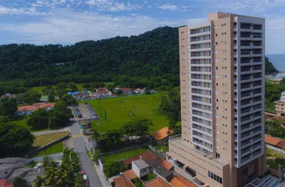 Belíssimo apartamento, 02 quartos sendo dois suítes, canto do forte, lazer completo, na imobiliária em praia grande.