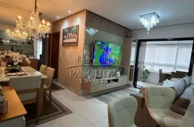 2 quartos sendo 2 suites, lazer completo e churrasqueira na sacada