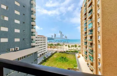 Apartamento 2 quartos, 1 vaga, 70 metros da praia, no Canto do Forte, Praia Grande