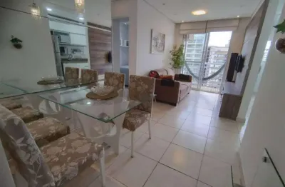 Apto  semi-mobiliado, 1 quarto, 100m do mar, lazer clube, 1 vaga de garagem demarcada.