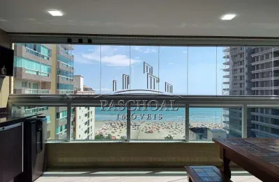 Apartamento alto padrão, 3 suítes, vista mar, lazer completo, 2 vagas privativas, canto do forte, praia grande