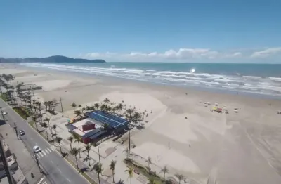 Apartamento 03 quartos, sendo 03 suítes, frente total para o mar, bairro avião em praia grande.